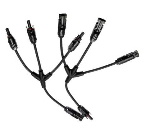 Conetores  para painéis solares mc4 Y3-1 Par