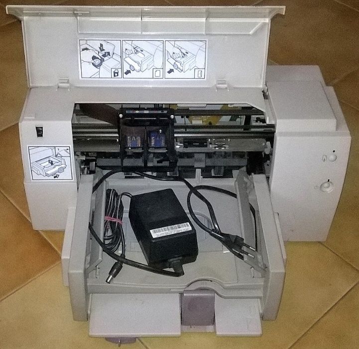 Impressora HP de tinteiros