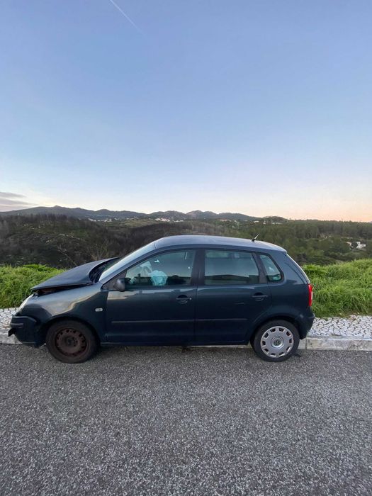 Polo Volkswagen acidentado
