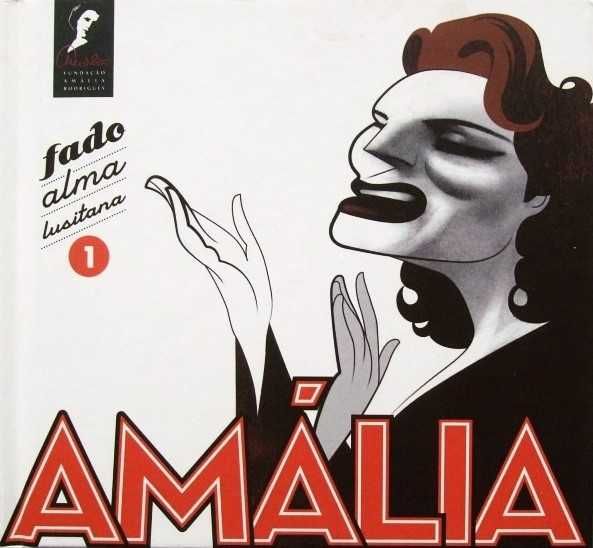 Amália Rodrigues - Fado Alma Lusitana - 1 - CD Digibook Muito Bom Estado