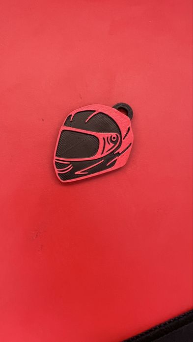 Porta-Chaves Capacete 3D (O Presente Ideal para Motards!)