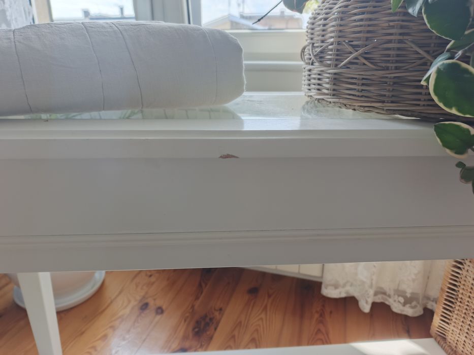 Konsola  biała Ikea Liatrop