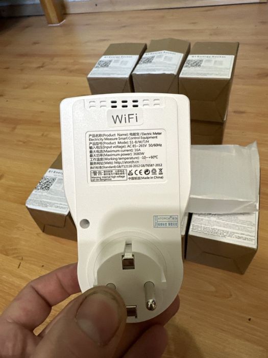 Умная розетка Atorch Bluetooth/Энергометр