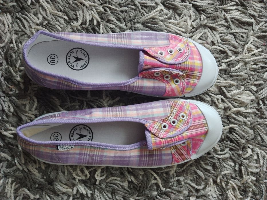 Tenisówki wsuwane kolorowe