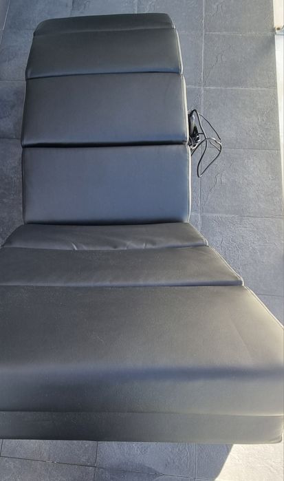 Sofa Cadeira longa preta