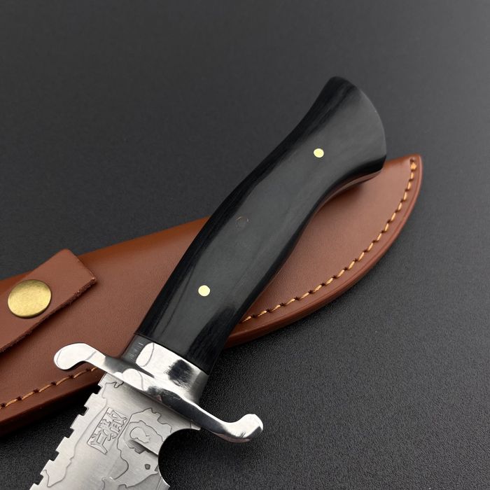 Ніж Боуі мисливський тактичний шкіряний чохлол G891 Нож охотничий Боуи