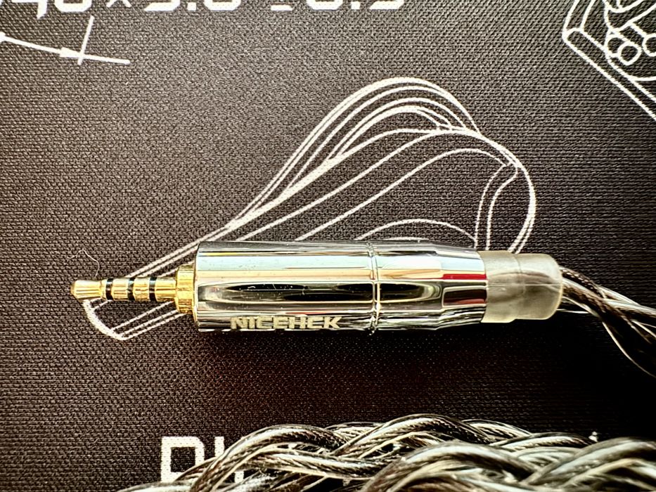 Кабель NiceHCK Graphene Hybrid 7N OCC [ 2.5 mm - MMCX ]