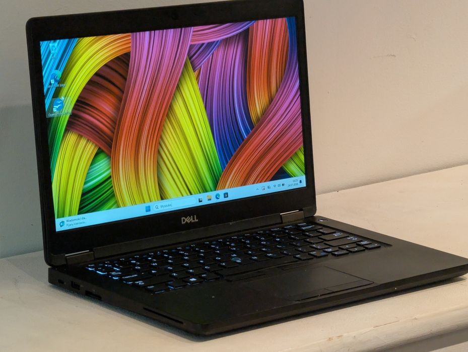 Dell Latitude 5490 i5 8 Gen 8GB RAM Dysk NVME Bateria 93% Windows 11 Gwarancja Office