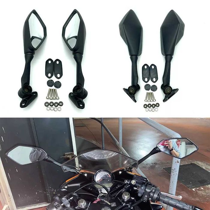 Зеркала на Kawasaki Ninja ZX-6R ZX636 Ninja 300R 250 400 650 ER6F