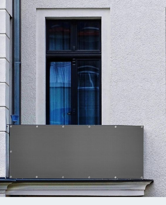 Osłona balkonowa siatka na taras płot mata maskującą 1mx7m okazja