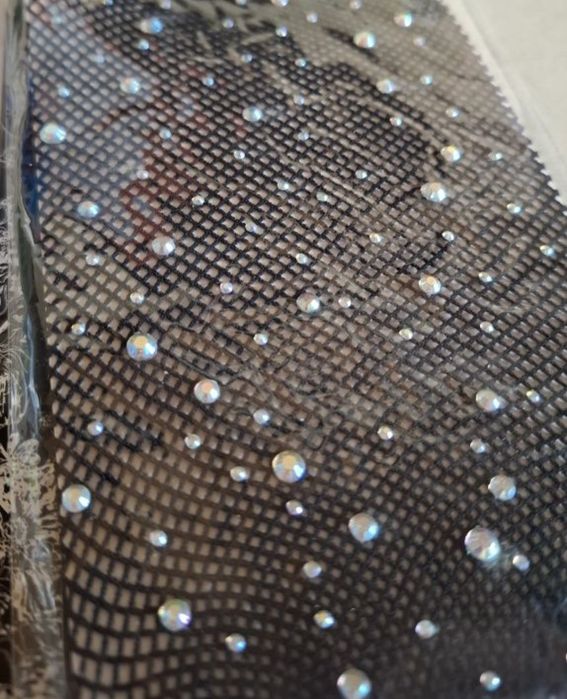 Колготки со стразами для танцев