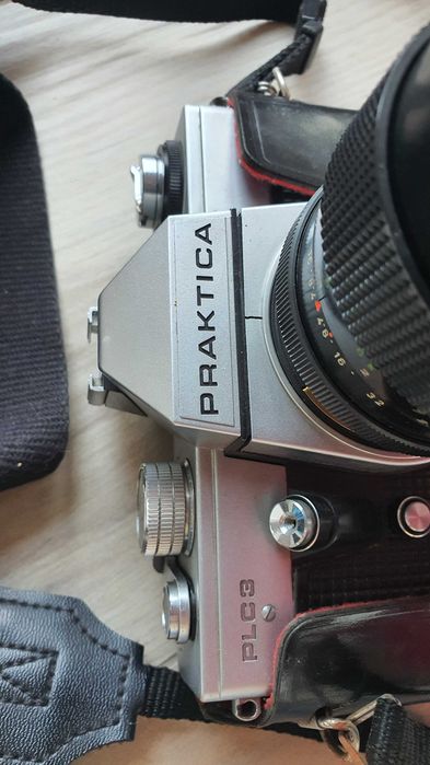 Aparat foto PRAKTICA PLC3 + obiektyw + komplet