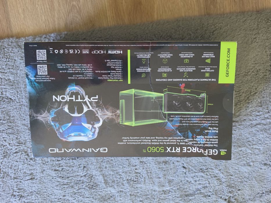 Karta graficzna RTX5060 Ti Gainward Python III