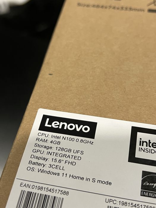 Portatil Lenovo IdealPad Slim 3 15IAN8.