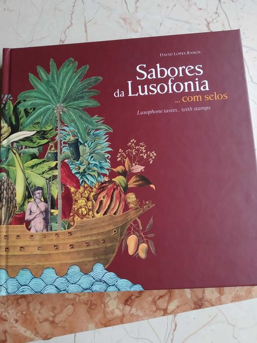 Livros coleção Portugal Macau Selos Sabores Lusofonia