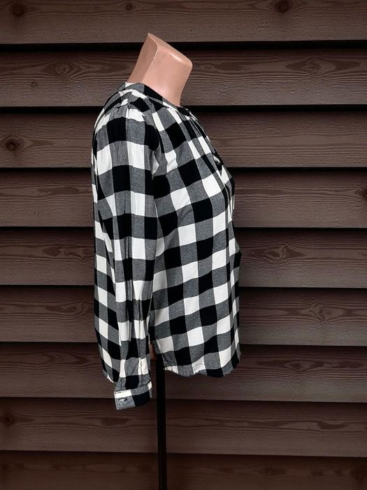 Levi’s roz. XS damska bluzka czarno biała krata wiskoza