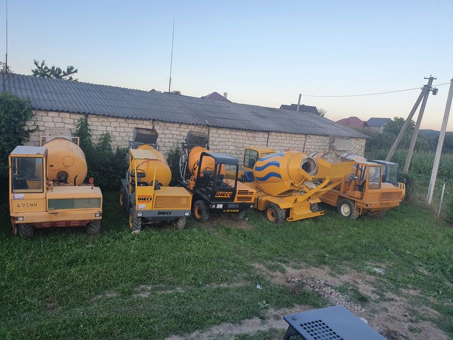 Бетонозмішувач миксер Dieci