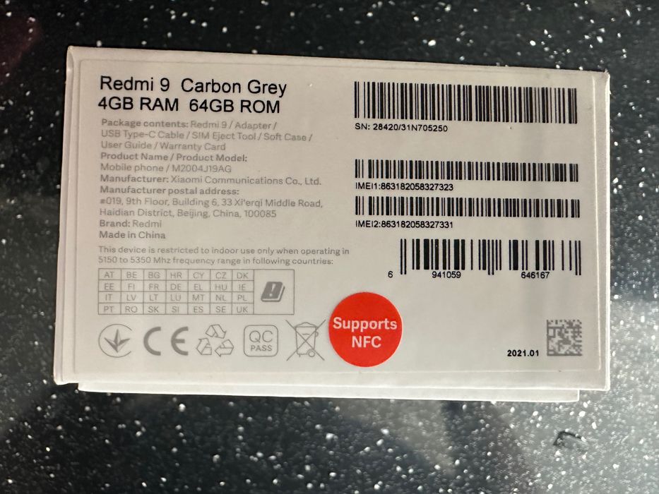 Телефон редмі 9 grey