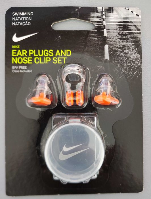 Nike Swim Pinça para nariz e Tampões de ouvido