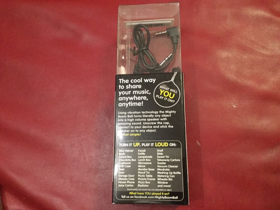 Mighty Boom Ball (coluna de vibração)