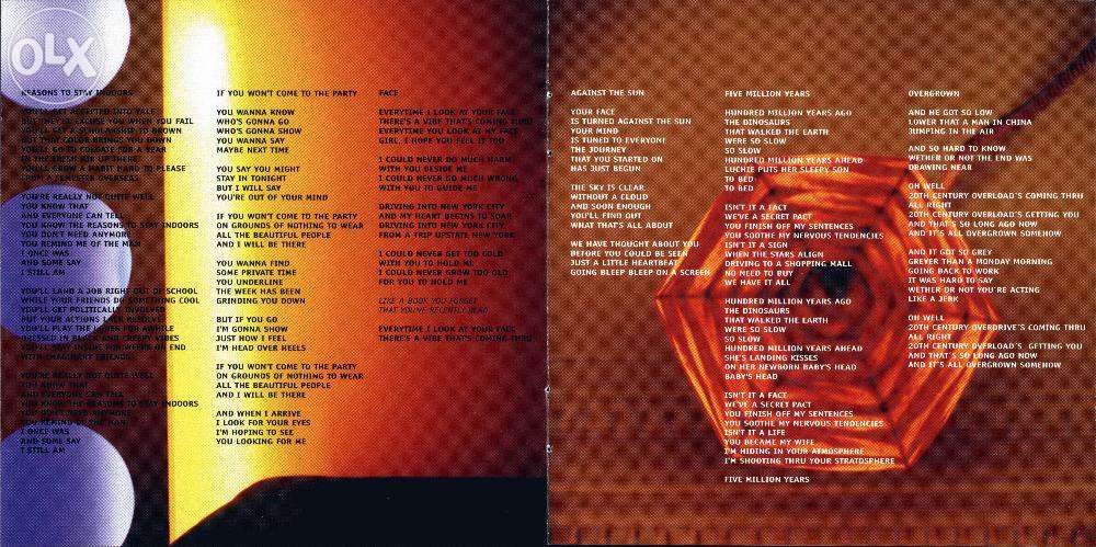 Savoy 2001 "Reasons To Stay Indoor" CD