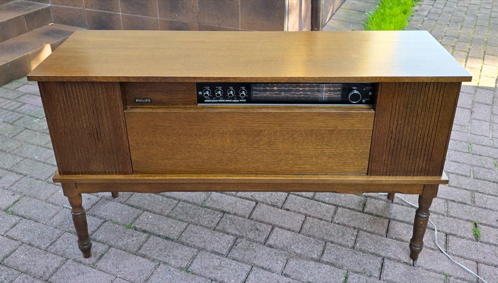 RETRO Audio Mebel Philips 22RF 815 / 06 Radio Gramofon  Rok ok. 1970 WYSYŁKA