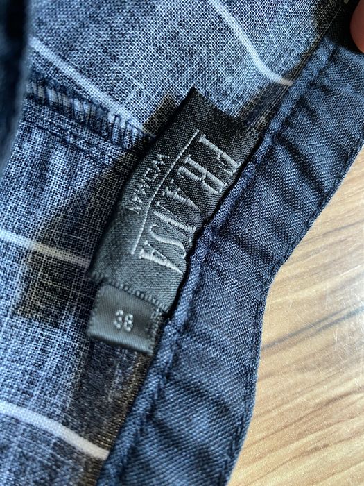 Szerokie luźne spodnie na lato dzwony vintage retro w paski S M 36 38