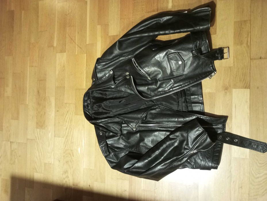 Kurtka skórzana ramoneska