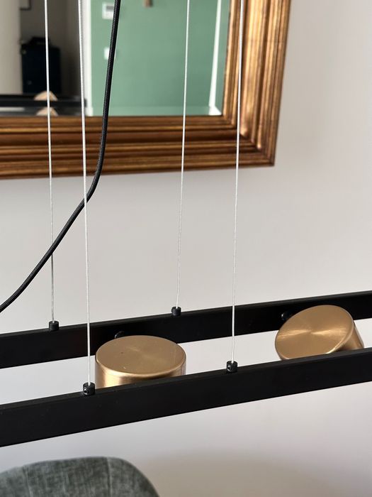 Candeeiro de Teto – Metal – Luz Direcionável (100 cm)
