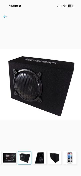 Subofer 500w z wzmacniaczem wbudowanym