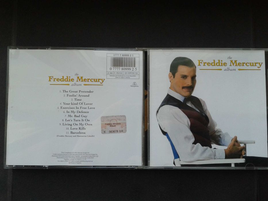freddie mercury - купити CD, DVD диски - Ціна на OLX.ua