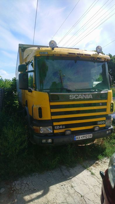 Scania 124 ленивец спарка 2000год