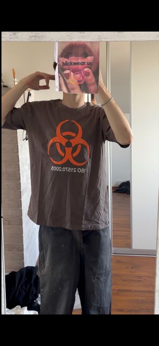 футболка Vetements Genetically modified grey tee S M L Balenciaga rick owens project gr protocol index