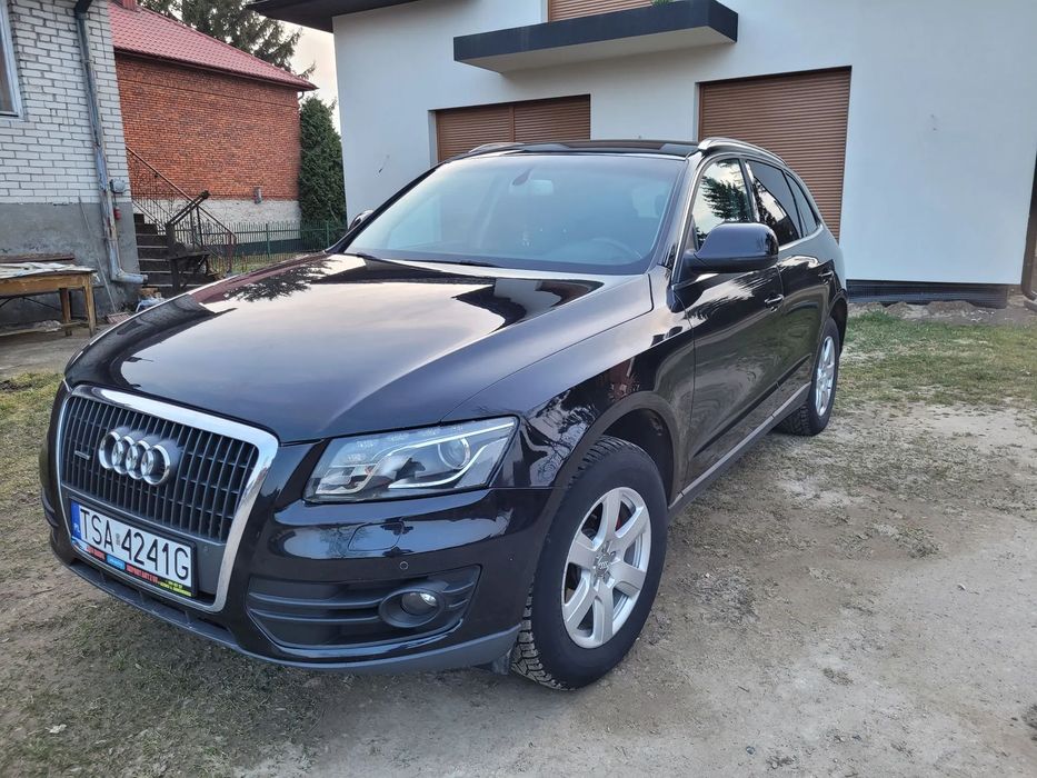 Audi Q5 .klimatyzacja,,serwis,podgrzewane fotele. Alufelgi