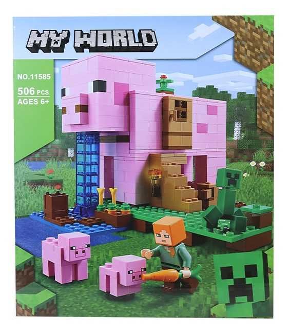 Klocki My World Dom Świni 506 el. z PL w 24 hours