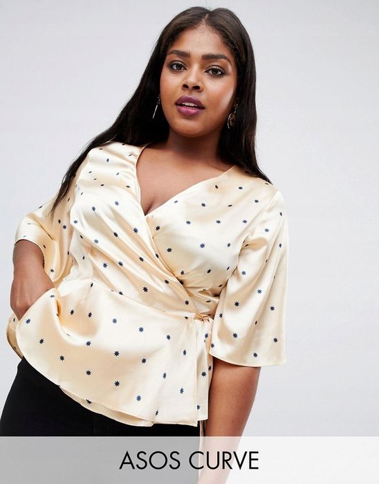 Bluzka satynowa Asos rozm. L/40