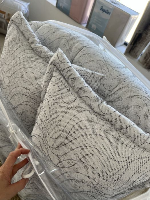 Edredon em jacquard e lurex