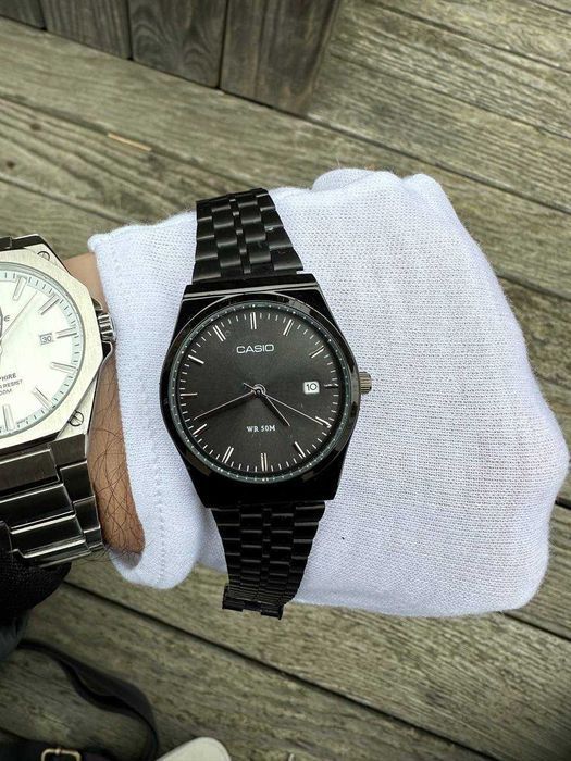 Годинник Casio MTP-B145 total black | Часы наручные vc 01 | Касио A159