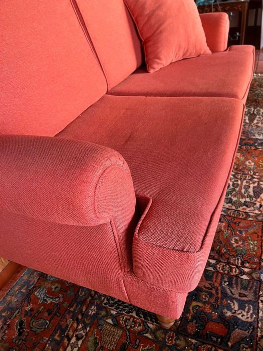 Conjunto Poltronas e Sofá Vermelhos Vibrante (Como Novos)