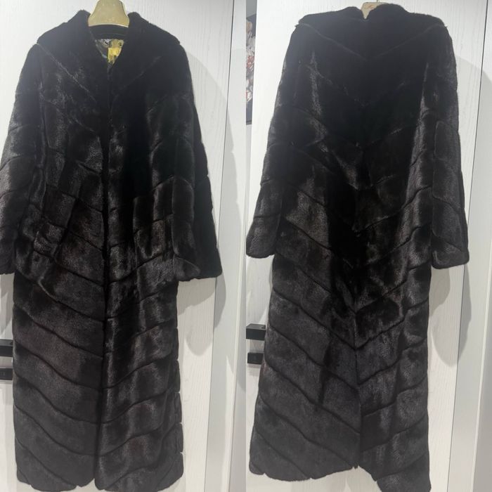 Шуба норка в пол Ferre Blackglama 48-50  Lux