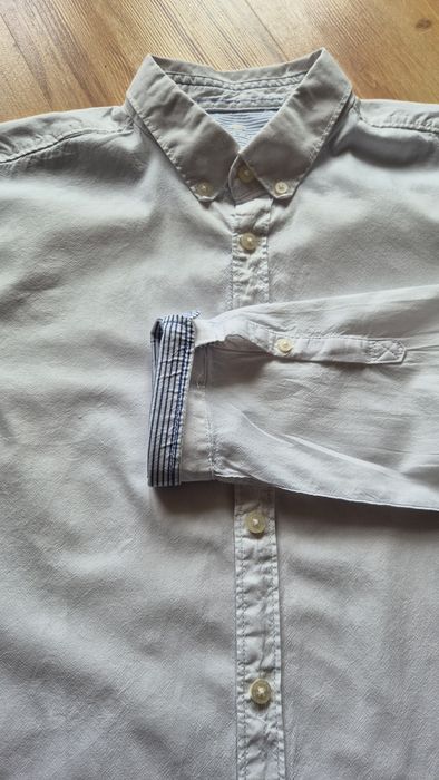 Biała męska koszula Tom Tailor
