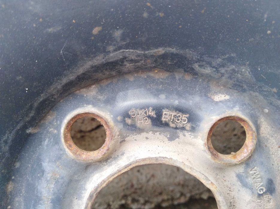 диски 5*100*14 ет35 Shkoda/VW/Seat