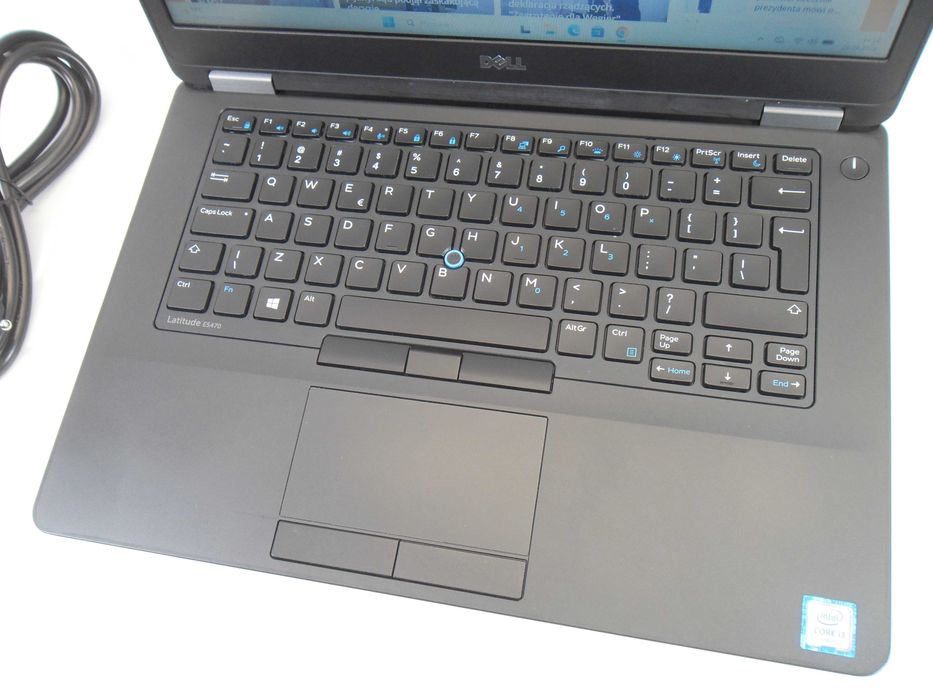 Laptop Dell Latitude e5470 i3 SSD256 Win11 Gwarancja ROK ! FV23