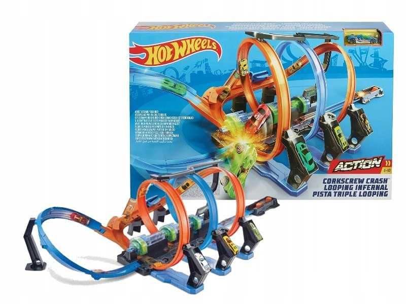 Автомобільний трек Mattel Hot Wheels Невероятные виражи FTB65