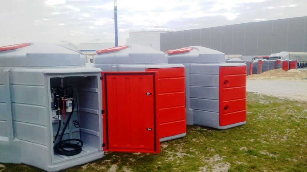 BIAŁYSTOK Zbiornik dwupłaszczowy na paliwo FORTIS X-TANK 2500L ON Dies