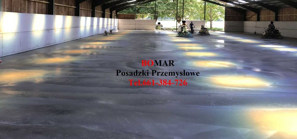 Posadzki betonowe przemysłowe oraz z mixokreta