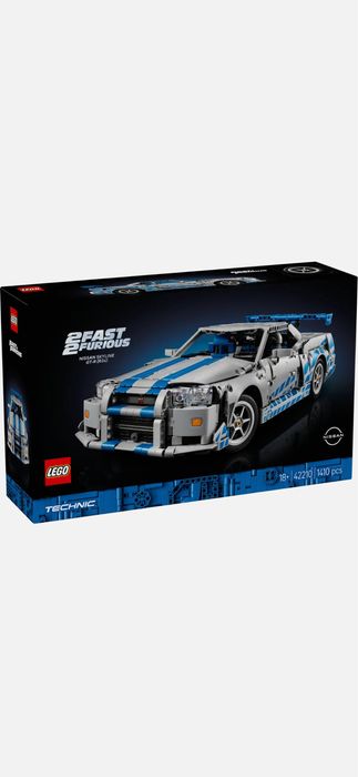 Lego 42210 carro Nissan Skyline Fast furious