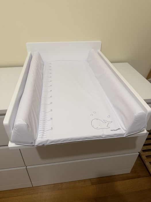 Conjunto Superfície + Tapete de Muda fraldas – Branco (NOVOS)