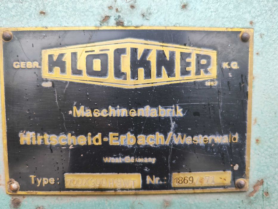 Rebak Klockner 350x700