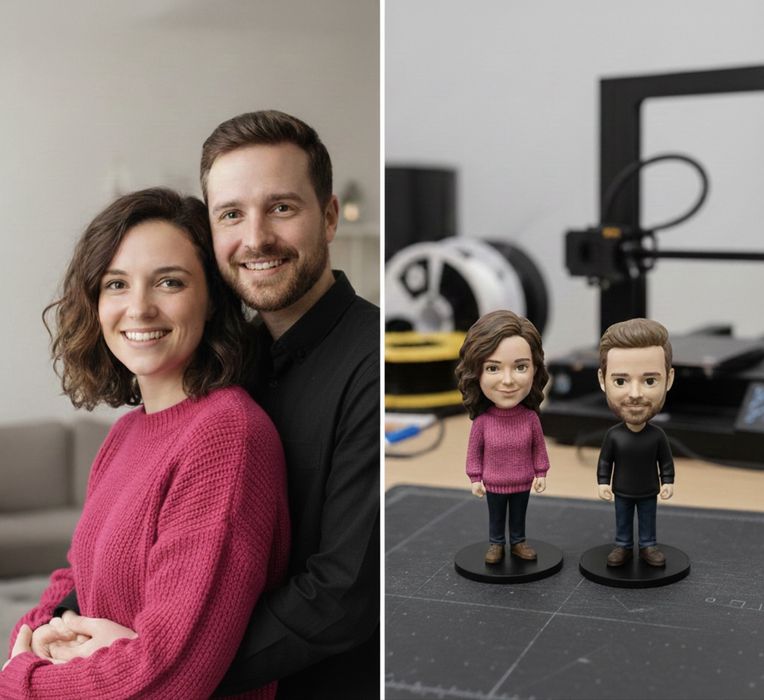 Miniatura 3D Personalizada (Estilo Colecionador)